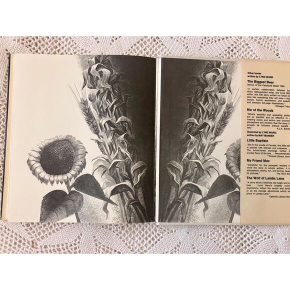 1973 First Edition 'The Silver Pony' by Lynd Ward: Wordless Illustrated Story - Picture 8 of 9